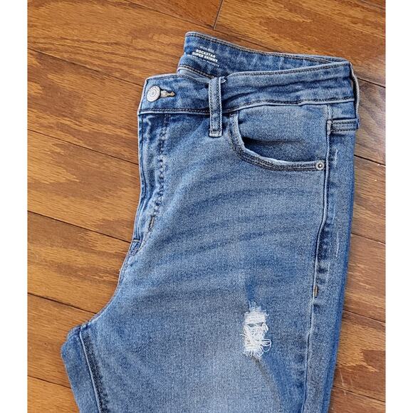 Old Navy Jeans Women Size 10 High Rise Rockstar Super Skinny Denim - Picture 8 of 10